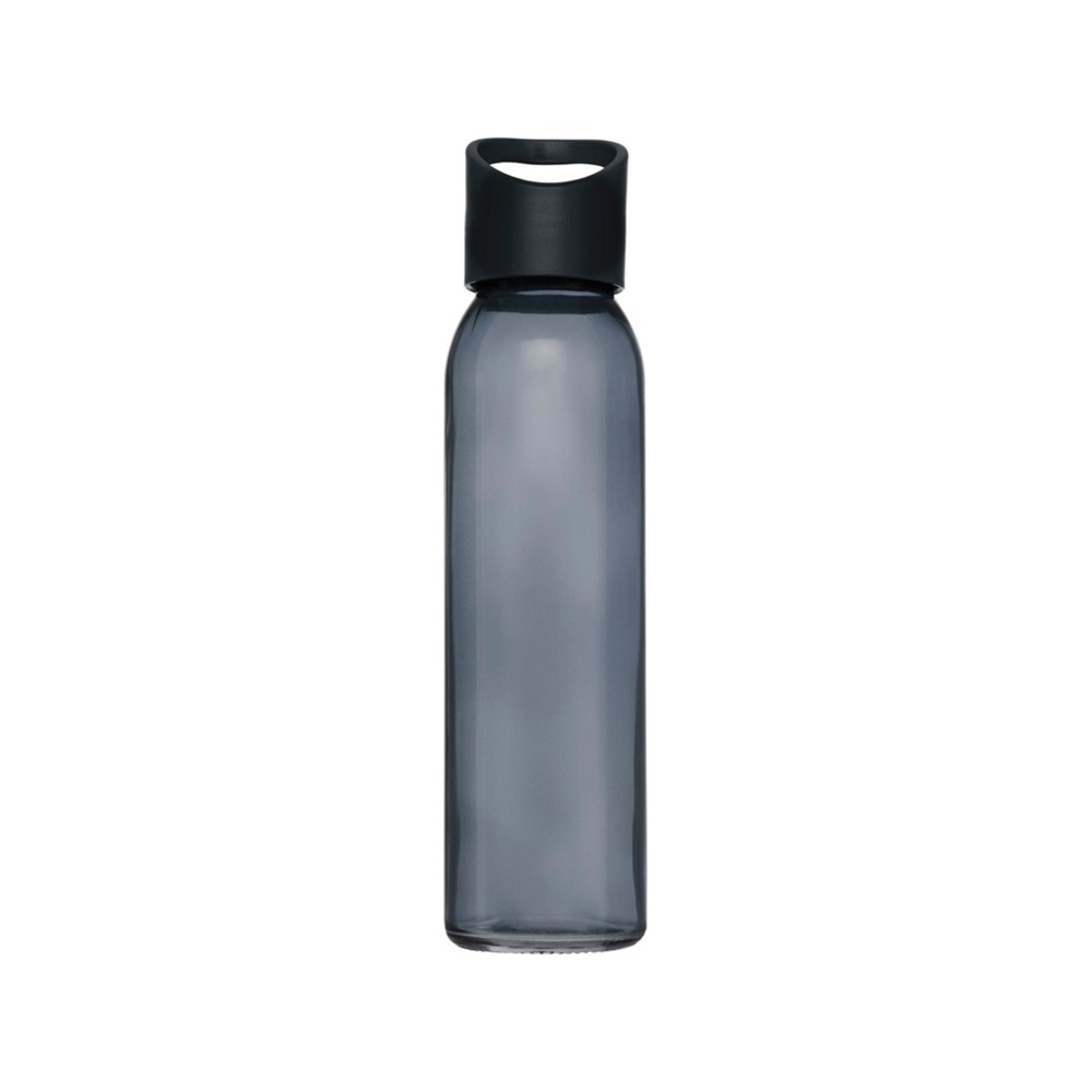 Спортивная бутылка Sky из стекла объемом 500 мл, черный