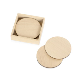 Набор круглых костеров на подставке Drink Набор круглых костеров на подставке Drink