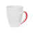Кружка Good Day 320мл, белый/красный