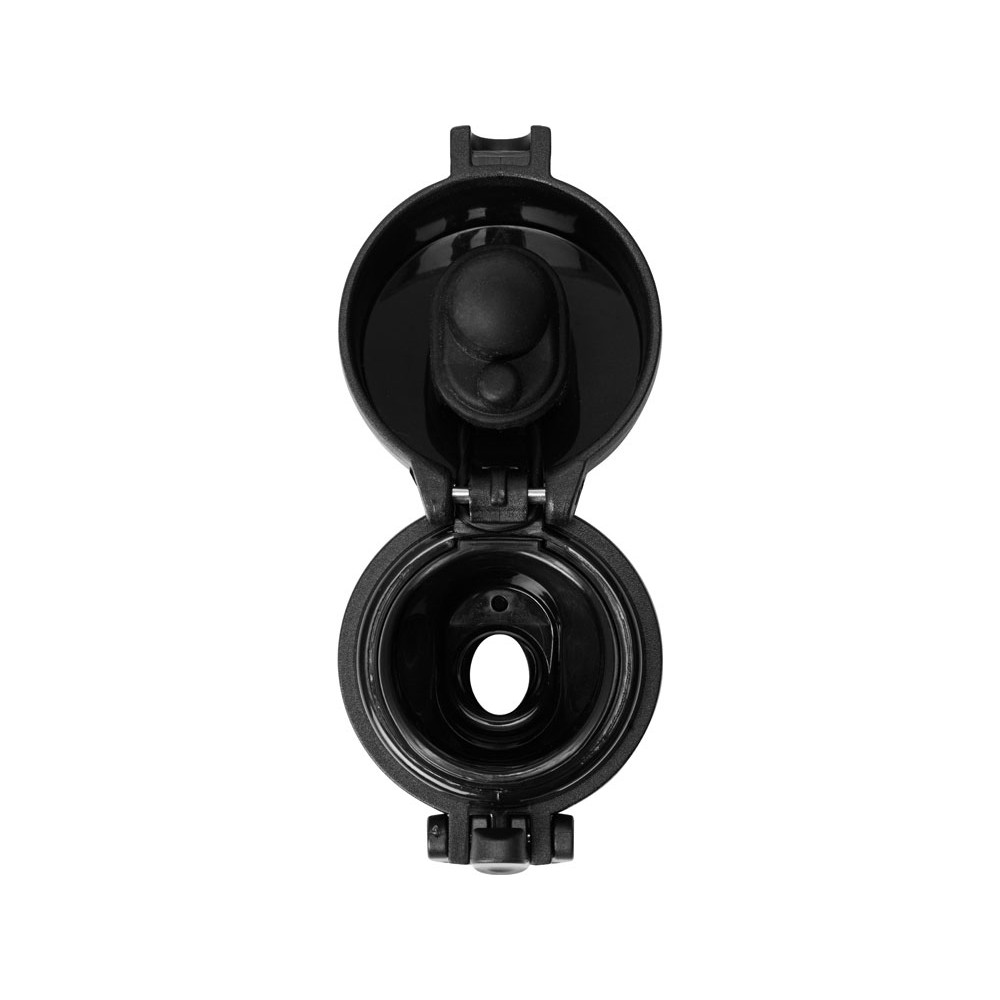 Вакуумная герметичная термокружка Inter, темно-серый, нерж. сталь