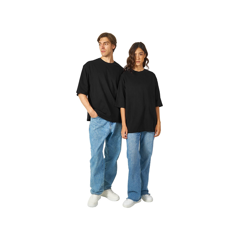 Футболка Berlin к/р оверсайз, 100% хлопок, 180гр., черный, цвет черный