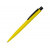 Ручка шариковая металлическая LUMOS M soft-touch, желтый/черный