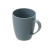 Кружка из пшеничного волокна Morning, 400 мл, серо-голубой 430C Кружка из пшеничного волокна Morning, 400 мл, серо-голубой 430C