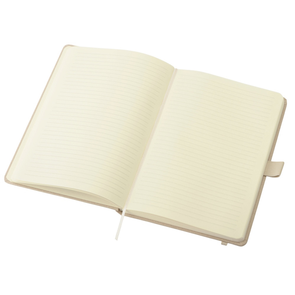 Блокнот А5 Snow Hard твердая обложка, 80 листов 70 гр/м2, натуральный