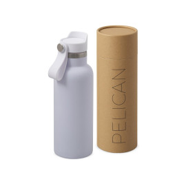 Вакуумная термобутылка Pelican, 500 мл, белый