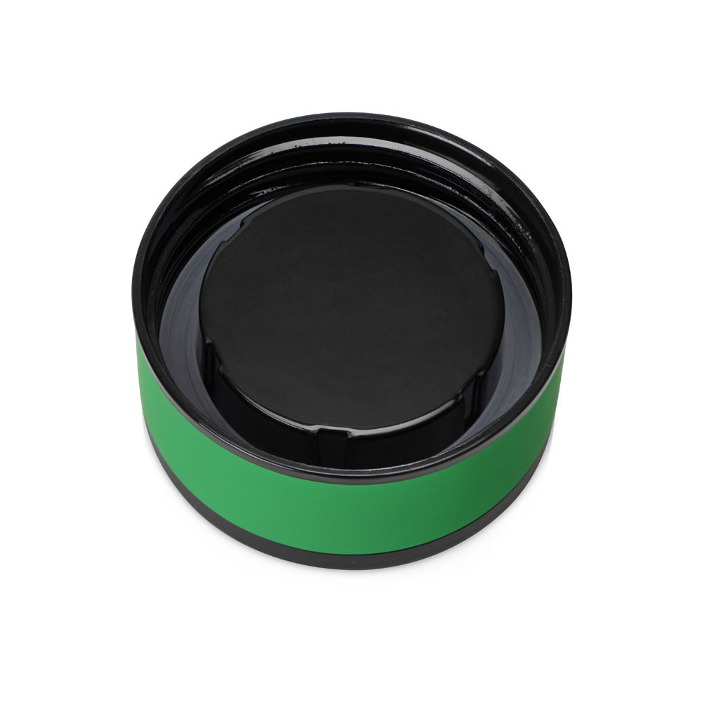 Термос Confident с покрытием soft-touch 420мл, зеленый