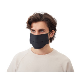 Маска для лица многоразовая из хлопка, черный