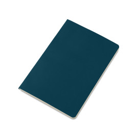 Блокнот в гибкой обложке A5 Виспи 2.0 в клетку, темно-синий