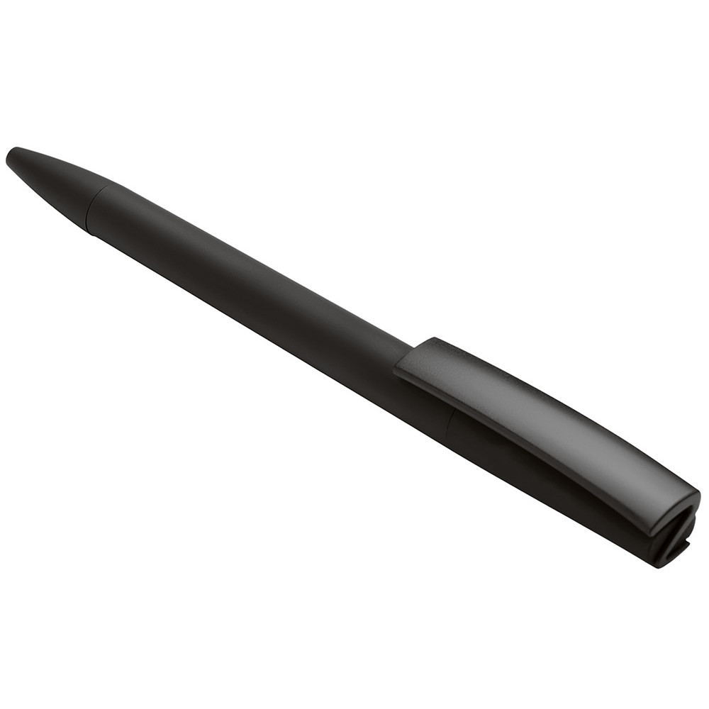 Ручка пластиковая soft-touch шариковая Zorro, черный