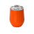 Вакуумная термокружка Sense, непротекаемая крышка, крафтовая упаковка, оранжевый
