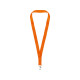 Ланъярд из RPET с карабином, оранжевый Ланъярд из RPET с карабином, оранжевый