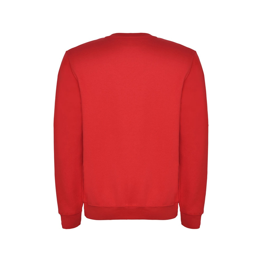 Свитшот с начесом Clasica унисекс, красный