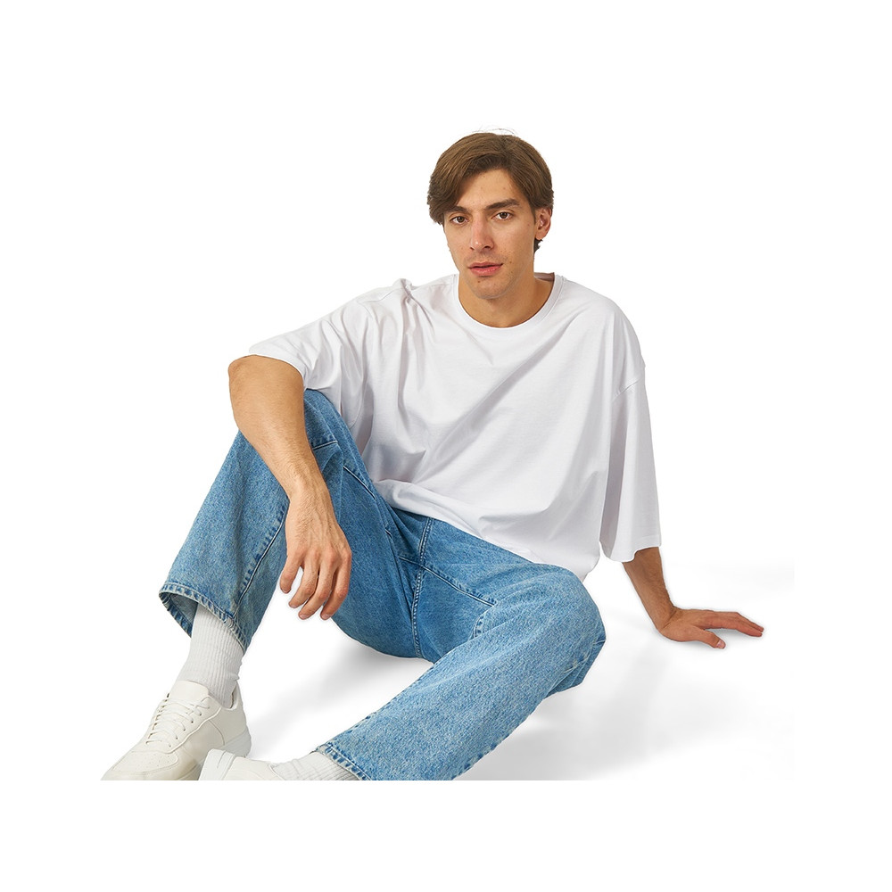 Футболка Berlin к/р оверсайз, 100% хлопок, 180гр, белый, цвет белый