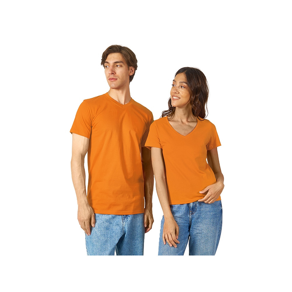 Футболка Heavy Super Club мужская с V-образным вырезом, оранжевый