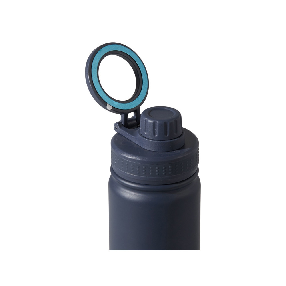 Вакуумная термобутылка с magsafe-держателем INSIDER, 600 мл, синий