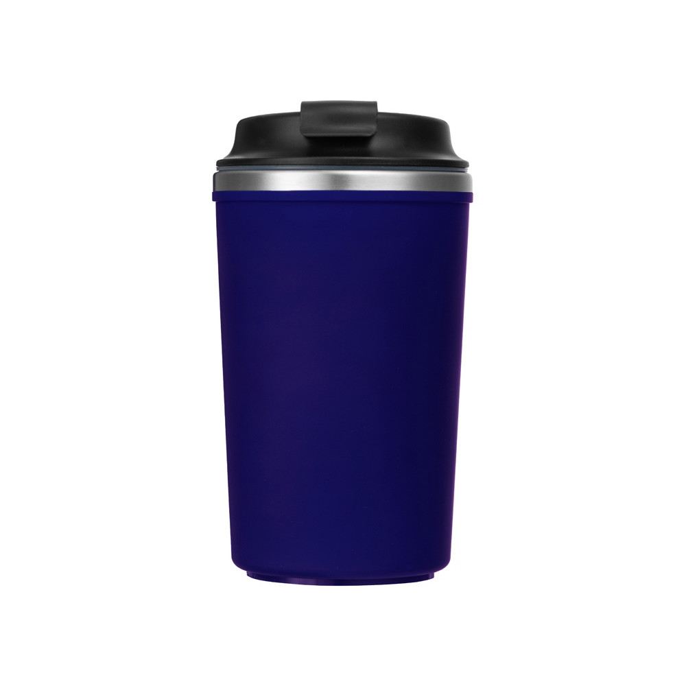 Герметичная термокружка на присоске Kick, 350 мл, темно-синий