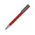 Ручка металлическая шариковая Insomnia софт-тач с зеркальным слоем, красная с серым
