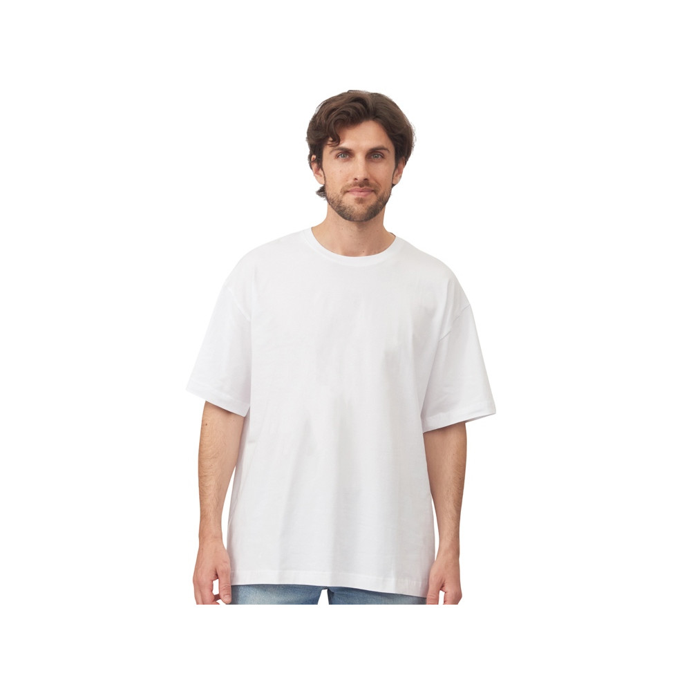 Футболка оверсайз Vienna унисекс , белый, цвет белый