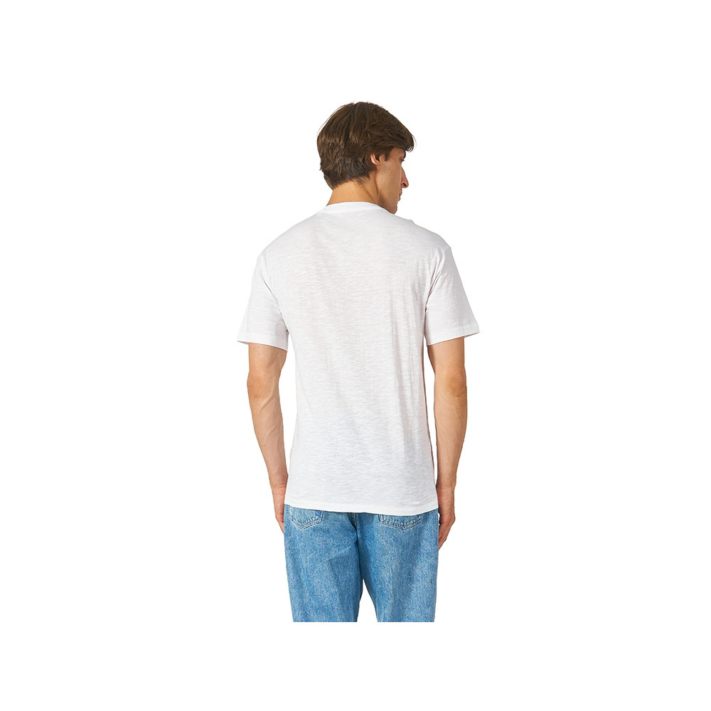 Футболка из джерси с протяжками Portofino унисекс, белый