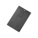 Флеш-карта USB 2.0 16 Gb в виде металлической карты Card Metal, темно-серый