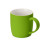 Кружка с покрытием soft-touch Dalgona, зеленое яблоко