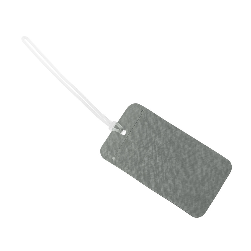 Багажная бирка Favor на силиконовой петле, серый