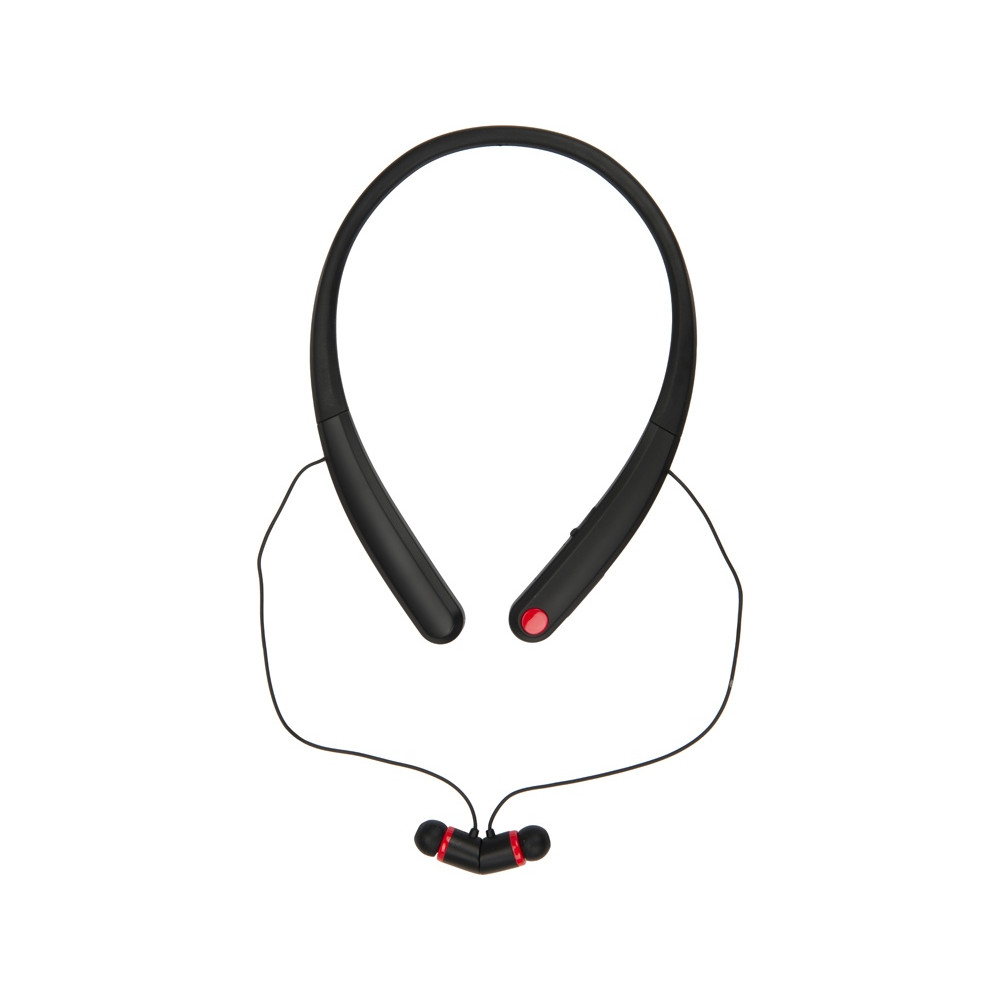 Беспроводные наушники с микрофоном Soundway, черный/красный