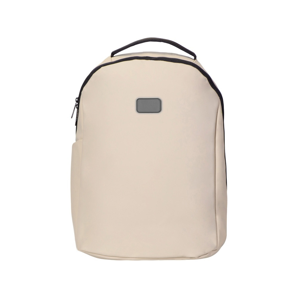 Рюкзак Sofit для ноутбука из экокожи, бежевый