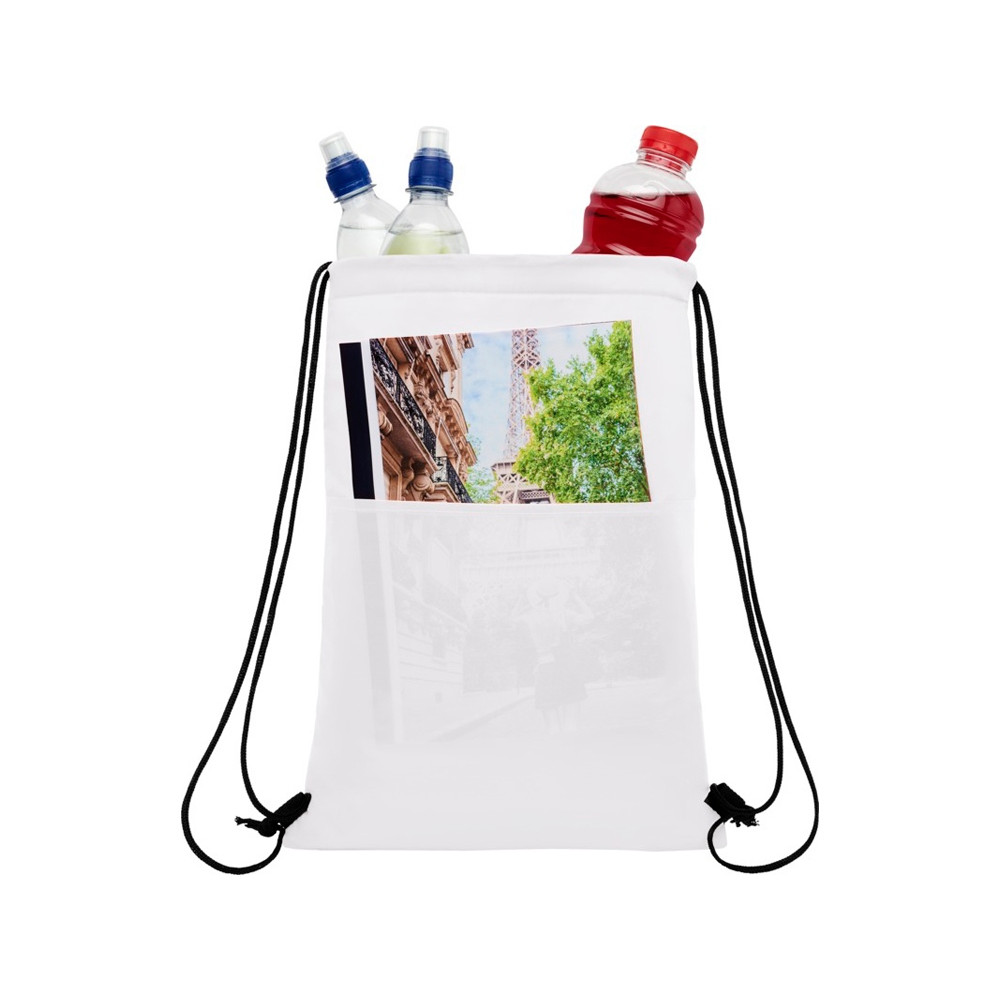 Сумка-холодильник Oriole на шнуровке на 12 банок, белый