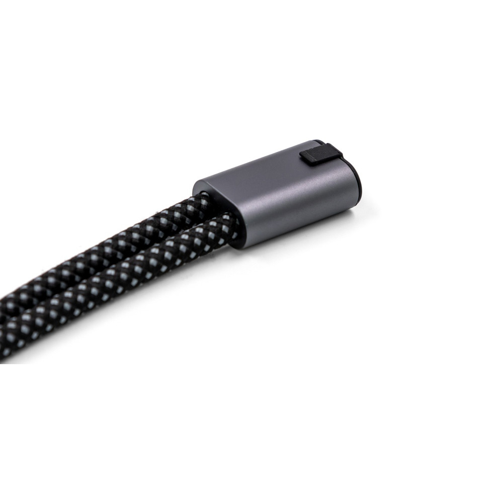 Ремешок-держатель для телефона с зарядным кабелем USB-C - USB-C Lany Wristband Charge Eco, серый