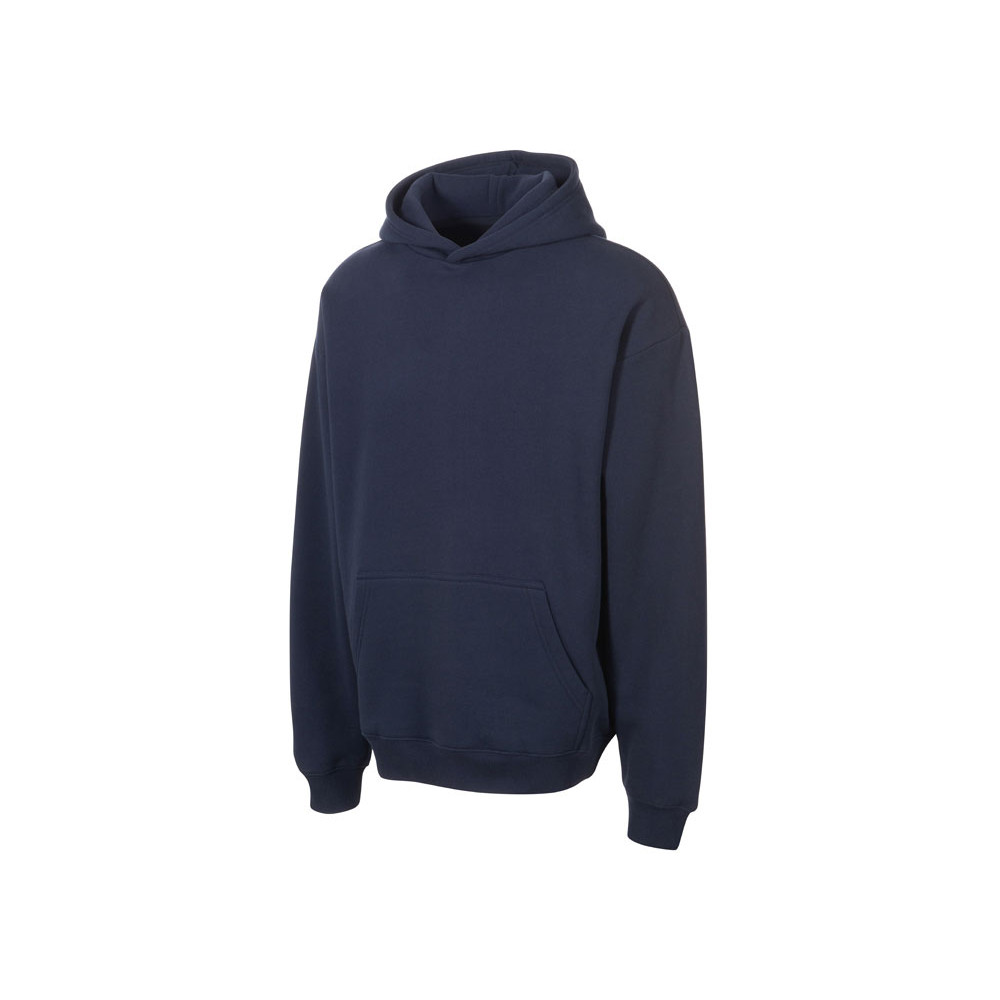 Толстовка с капюшоном оверсайз Berlin унисекс, темно-синий