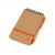 Набор канцелярский с блокнотом и ручкой Masai, оранжевый