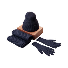 Подарочный набор  Nordend, темно-синий меланж