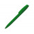 Шариковая ручка Coral Gum  с прорезиненным soft-touch корпусом и клипом., зеленый