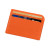 Картхолдер для 3-пластиковых карт Favor, оранжевый Картхолдер для 3-пластиковых карт Favor, оранжевый