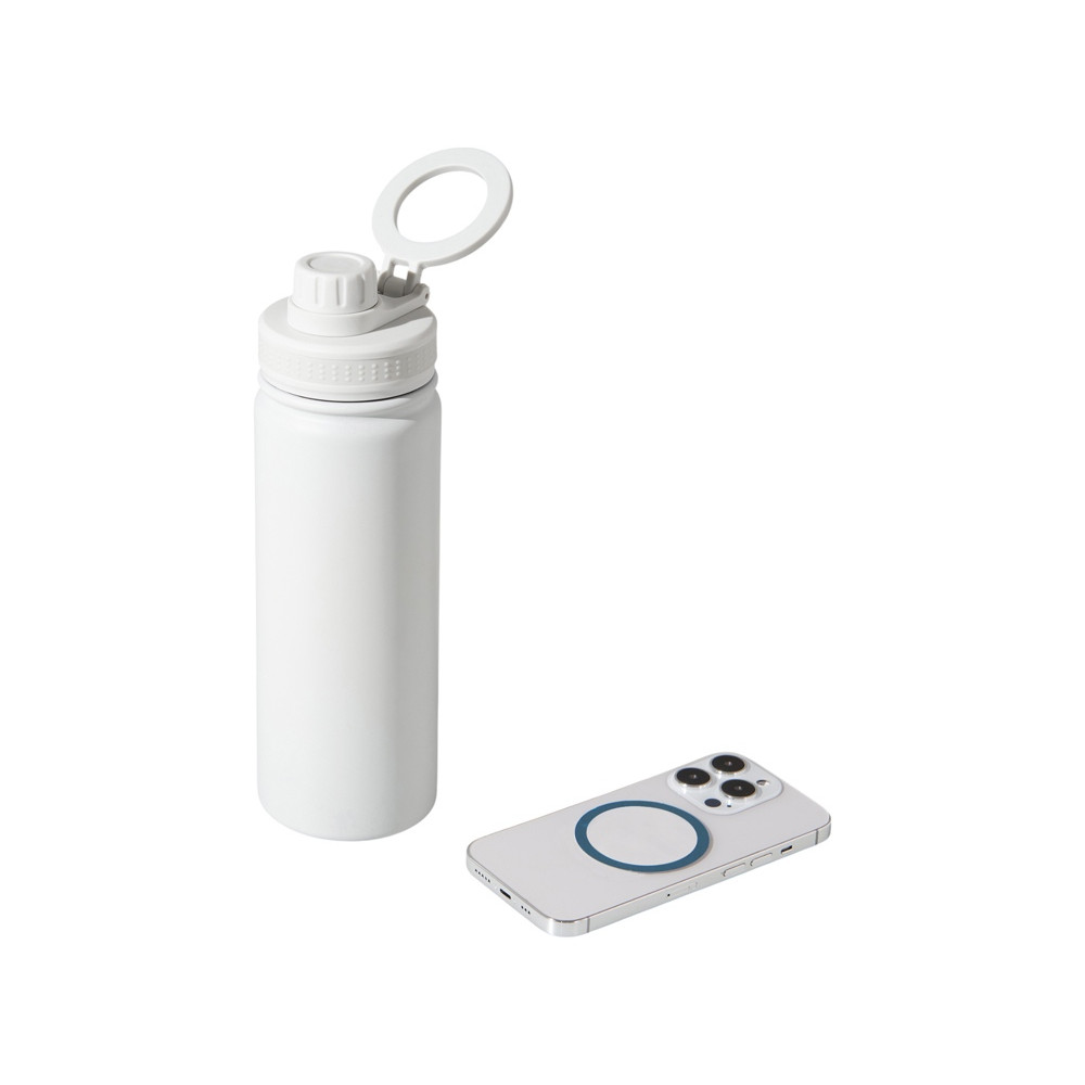 Вакуумная термобутылка с magsafe-держателем INSIDER, 600 мл, белый