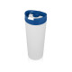 Термокружка Brite 500мл, белый/синий Термокружка Brite 500мл, белый/синий