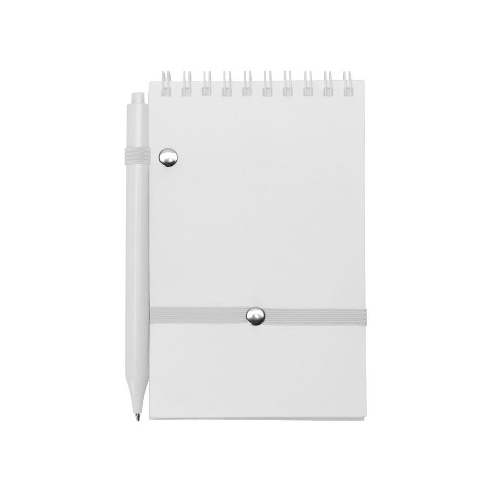 Антибактериальный набор с блокнотом и стаканом Safe work, белый