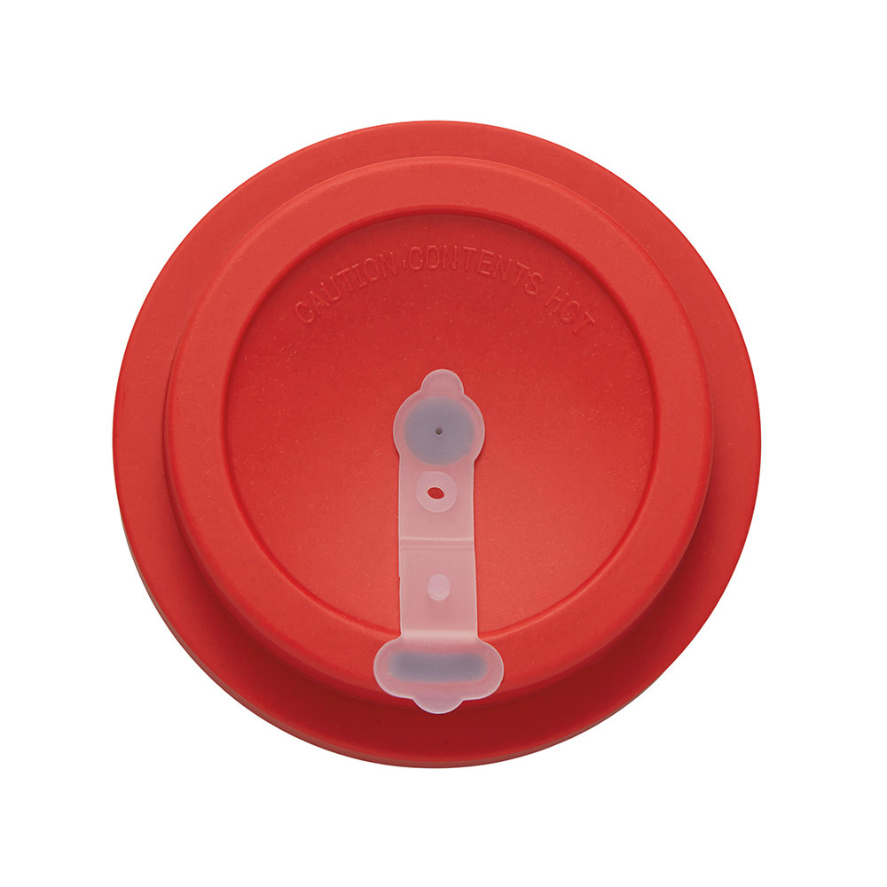 Термокружка Muffin из натуральных волокон, красный