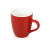 Кружка Tulip d8,5 х 11 см, красный