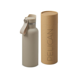 Вакуумная термобутылка Pelican, 500 мл, бежевый