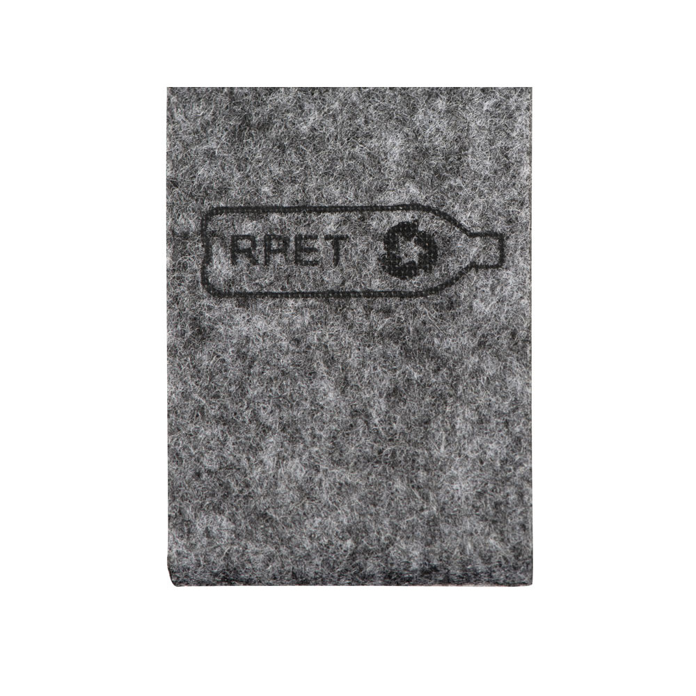 Брелок Felt из RPET-фетра, серый