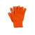 Перчатки для сенсорного экрана Сет, L/XL, оранжевый