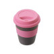 Стакан с силиконовой крышкой Cafe, dust pink