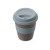 Стакан с силиконовой крышкой Cafe, серый Стакан с силиконовой крышкой Cafe, серый