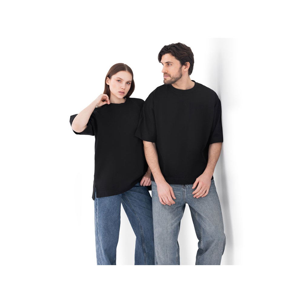 Футболка оверсайз Beta.01 унисекс, черный