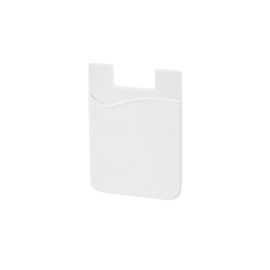 Картхолдер с креплением на телефон Gummy, белый