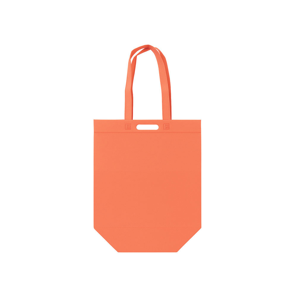 Сумка для покупок из спанбонда Ambit, 380*120*400 с ручкой 550/30 мм, оранжевый