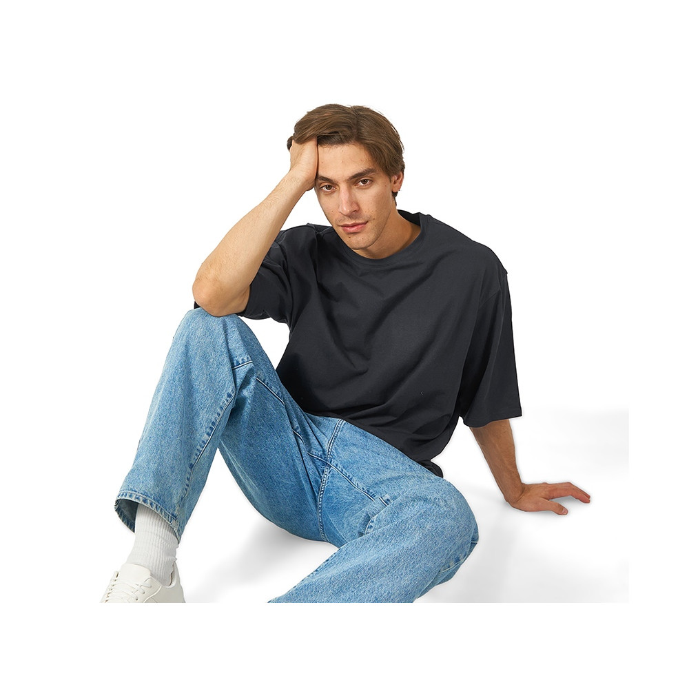 Футболка Berlin к/р оверсайз, 100% хлопок, 180гр., темно-серый, цвет темно-серый