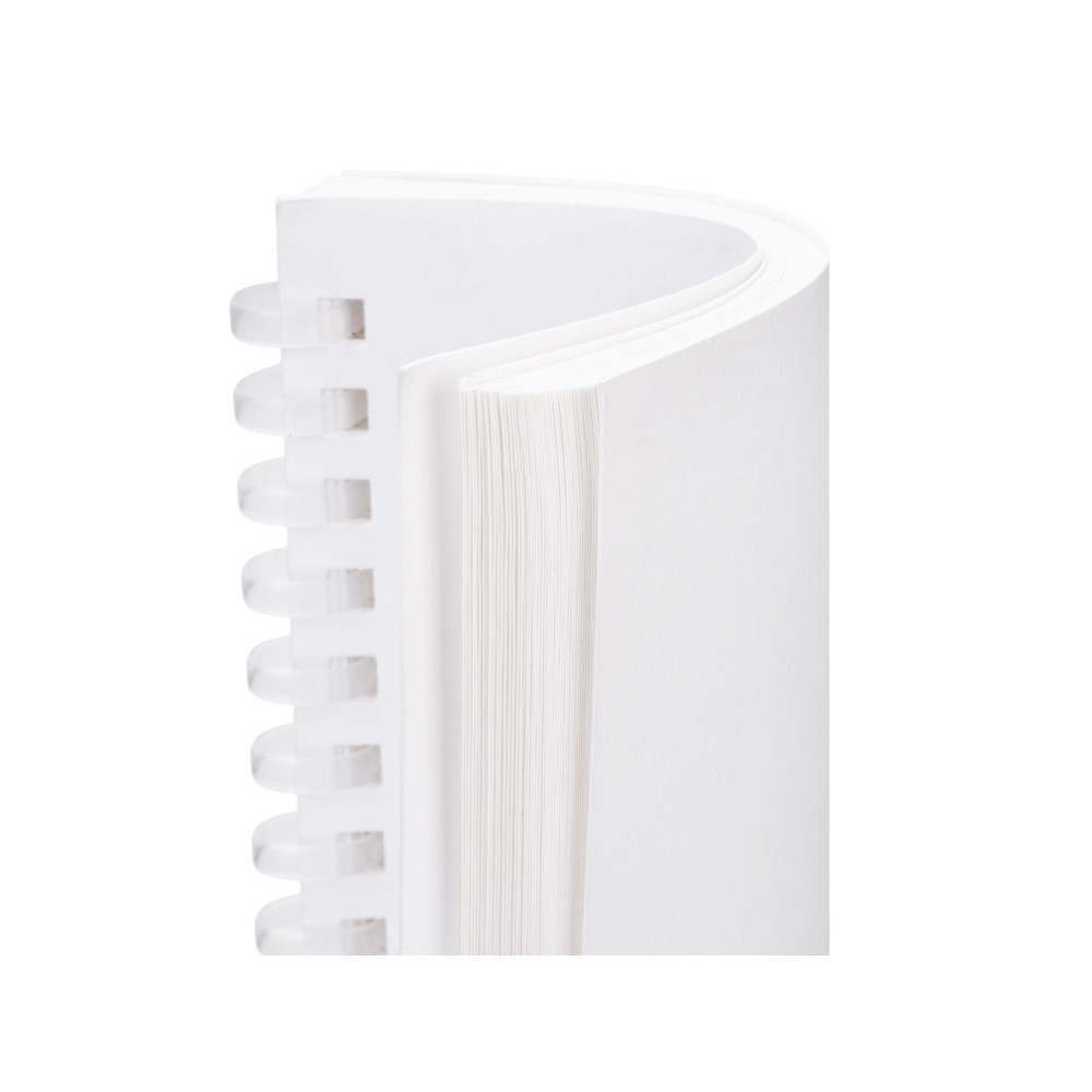 Блокнот на мягкой спирали А6 Sahara, 60 листов 70 гр/м2, белый